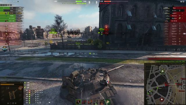 Vz. 55: Pro in a action packed game on Ruinberg - World of Tanks смотреть онлайн