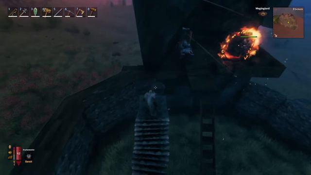 Valheim #54 Stein Base und Flachsanbau in der Ebene смотреть онлайн