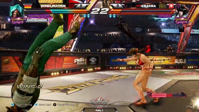 Tekken World Tour 2022: West Europe Regional Finals Top 16 - Pool C смотреть онлайн