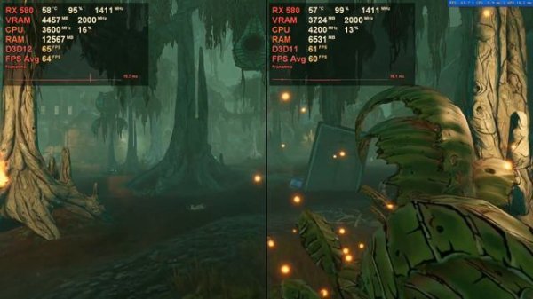 Borderlands 3 - DX12 vs DX11 | RX 580