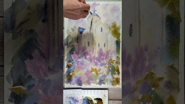 Сиреневый сад и церковь Петра и Павла на Славне смотреть онлайн