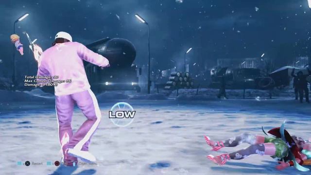 Tekken 7 - Season 4 - Dragunov - running 2 combos & rage drive starter смотреть онлайн