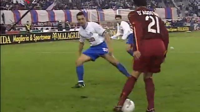 Hajduk Roma 1-1 (2003) SAŽETAK SKRAĆENA UTAKMICA смотреть онлайн