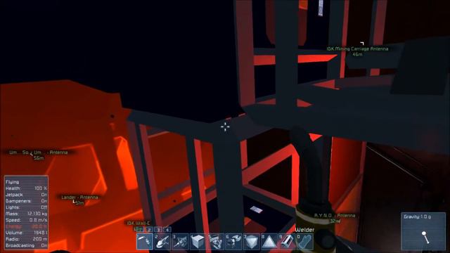 Space Engineers Ep 7 Fixing up a Drill смотреть онлайн
