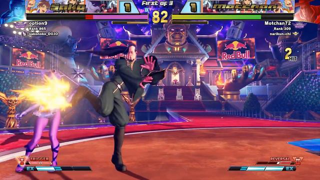 SFV AE ☆ Sako (Menat) vs Motchan (F.A.N.G) Street fighter V Arcade edition смотреть онлайн