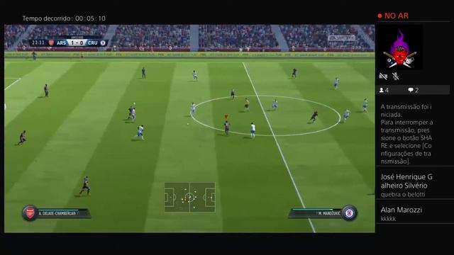UELFA 18 - ARSENAL X CRUZ AZUL HIDALGO (Renan x Rodrigo) - FIFA 18 смотреть онлайн
