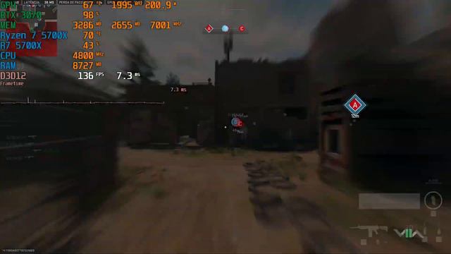 Ryzen 5700x + RTX 3070 | Gameplay COD Modern Warfare II 2022 | FPS смотреть онлайн