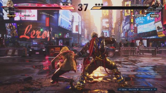 24 days left before TEKKEN 8 is released! ~ Coouge (Nina Williams) vs dannyboyy895 (Raven) смотреть онлайн