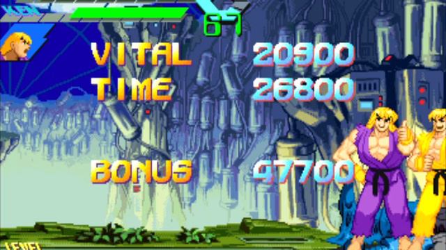 X Men vs Street Fighter Ken Saturn Colors смотреть онлайн
