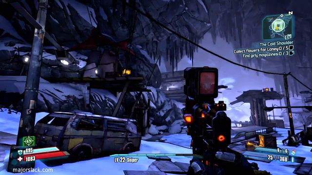 Borderlands 2 - The Cold Shoulder (+ Undiscovered Mission, The Fridge) [Part 123] смотреть онлайн