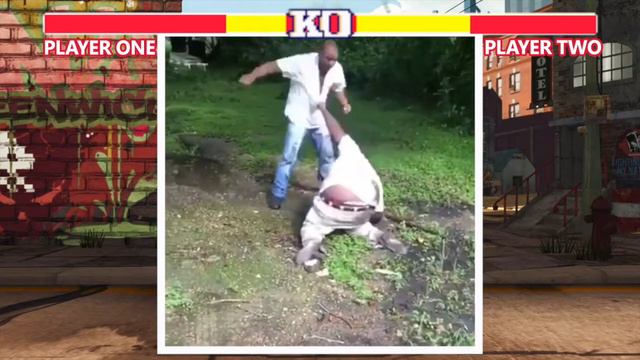 Street Fighter Fail - Two drunk guys смотреть онлайн