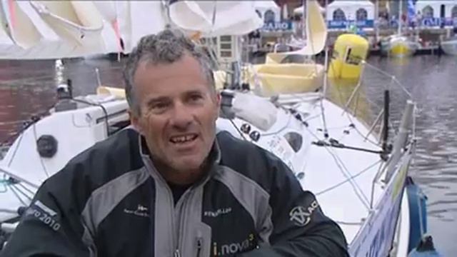Pietro D'Alì on board to i.nova3 - Solitaire du Figaro 2010 смотреть онлайн