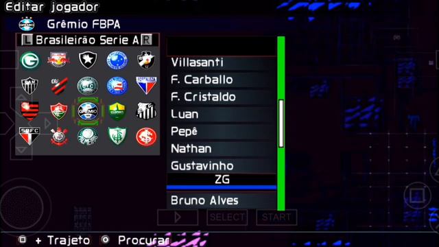 NOVO EFOOTBALL PES PPSSPP LITE 100% ATUALIZADO BRASILEIRÃO E EUROPEUS COM NOVAS FAÇES смотреть онлайн