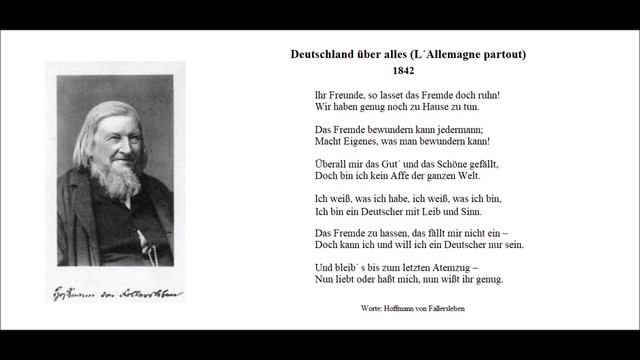 Deutschland über alles (L´Allemagne partout, Worte: Hoffmann von Fallersleben) - Christoph Holzhöfe смотреть онлайн