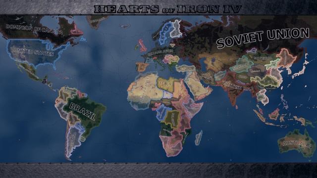 HOI4 World Ablaze Historical Timelapse смотреть онлайн