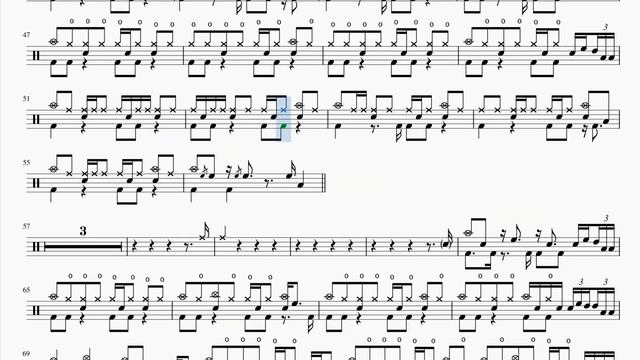 二人の季節 (兩人的季節)《我的朋友很少》【伊藤加奈惠】動態鼓譜 ドラム楽譜 смотреть онлайн