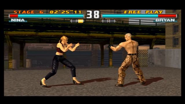 Tekken 3 | Nina | Ps1. Epsxe2.0.5 | Best Graphics | wide-screen | FHD Gameplay. смотреть онлайн