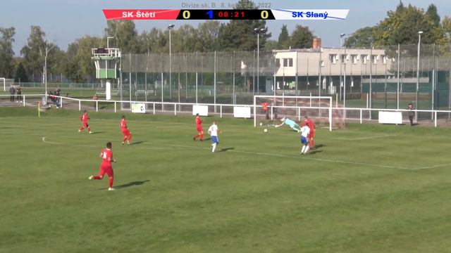 Fotbal SK Štětí - SK Slaný 4:5 (24.9.2022) смотреть онлайн