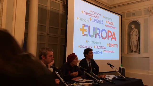 Bonino, Della Vedova e Magi presentano la lista +Europa смотреть онлайн