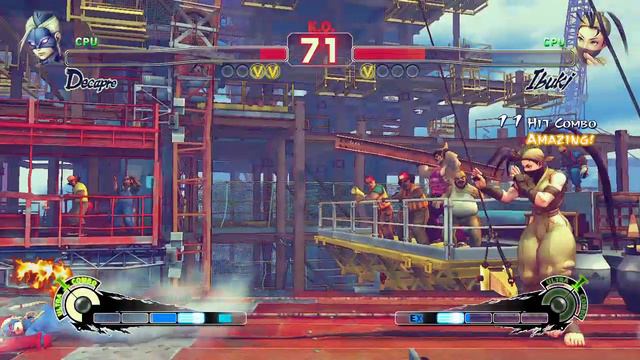 Ultra Street Fighter 4 - Decapre Vs Ibuki [Hardest] смотреть онлайн