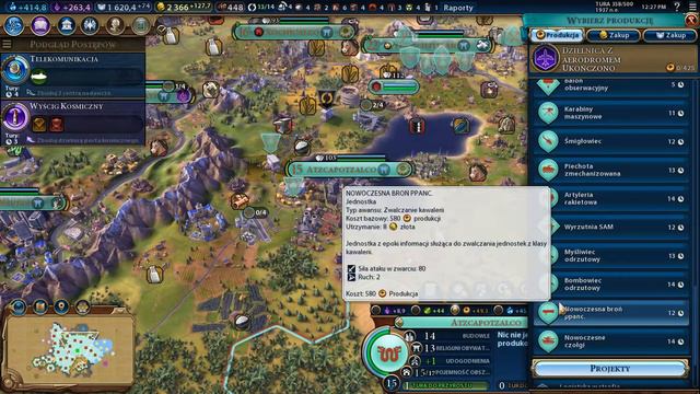 Civilization 6: Aztekowie #40 - Naukowcy i satelity (Nieśmiertelny) смотреть онлайн