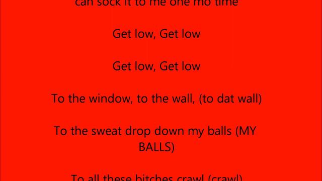 Lil Jon-Get low ft Ying Yang Twins with lyrics(Full Version) смотреть онлайн