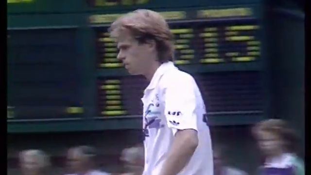 Stefan Edberg vs. Guy Forget Wimbledon 1988 1st round PART 4 смотреть онлайн