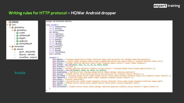 07. Writing rule for HQWar Android dropper смотреть онлайн