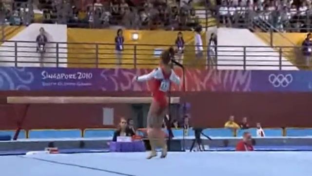 Diana Bulimar FX Youth Olympics 2010 AA смотреть онлайн