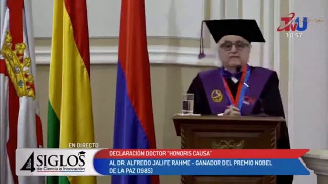 DECLARACIÓN DOCTOR “HONORIS CAUSA” AL DR. ALFREDO JALIFE RAHME смотреть онлайн
