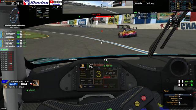 iRacing Race 426 - Bonne course mais 7x! Porsche 911 GT3 R-Charlotte [ 1:19.968 ] 23 Aout 2021 смотреть онлайн
