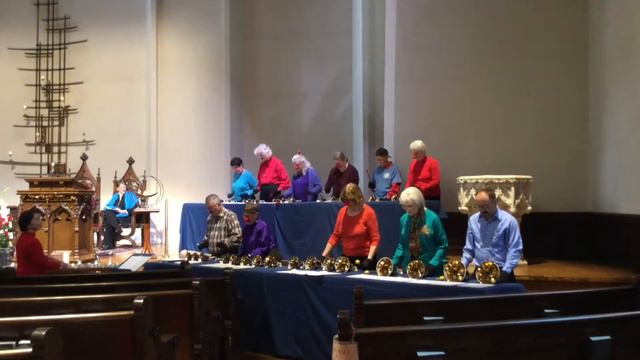 UUSF Bell Choir performs "Rigaudon" by Andre Campra смотреть онлайн