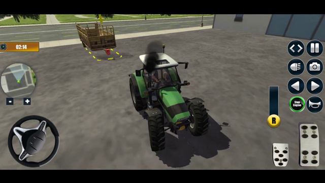 #2 Real Tractor Trolley Cargo Farming Simulation 2 - City mod - Android game смотреть онлайн
