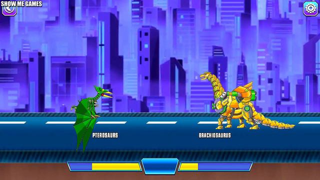 Dino Robot Pterosaurs War + Battle Arena - Full Game Play смотреть онлайн