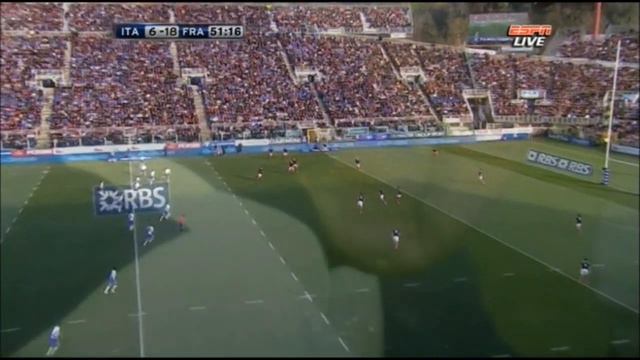 Italy vs France : 22-21 VI Nations 2011 (Full Highlights) смотреть онлайн