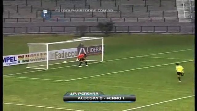 Aldosivi 0 - 1 Ferro. Juan Pablo Pereyra. Ferro yo te sigo. смотреть онлайн