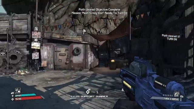 Borderlands (Xbox 360) - 1080p60 HD Walkthrough Part 15 - The Scrapyard смотреть онлайн