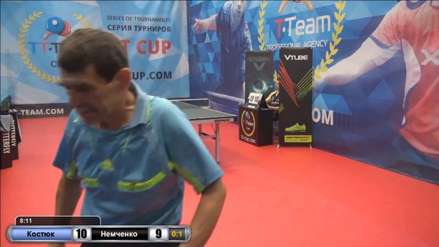 Костюк - Немченко. 1 сентября 2016. TT Cup смотреть онлайн