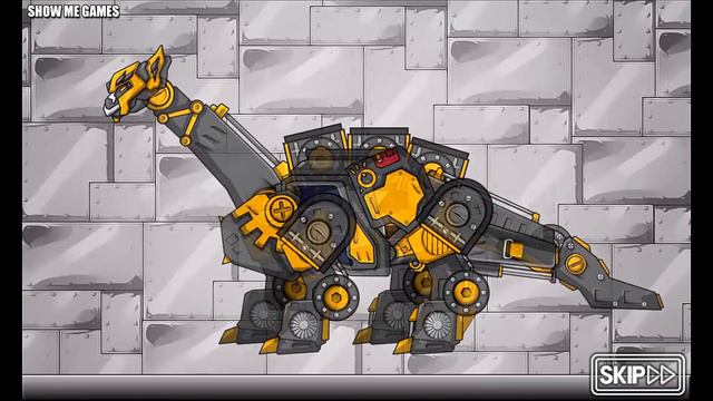 Dino Robot Apatosaurus + Brontosaurus Fossils - Full Game Play 1080 HD смотреть онлайн