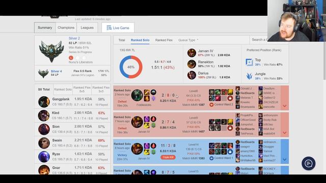 REVIEWING VIEWER PROFILES - BRONZE 5 TO GOLD | League of Legends смотреть онлайн