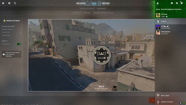 CS 2 ! PRIMEIRA VEZ NO COMPETITIVO смотреть онлайн