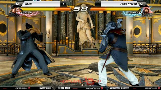 LOSERS FINAL: OniJin vs Fable NYCFab - NLBC v.77 - Tekken 7 [1080p/60fps] HD смотреть онлайн