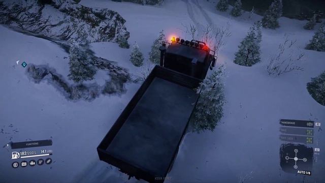 SnowRunner Westline V12 M900 engine Upgrade Location смотреть онлайн