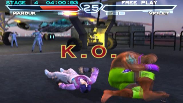 Craig Marduk Tekken 4 Arcade Mode Gameplay