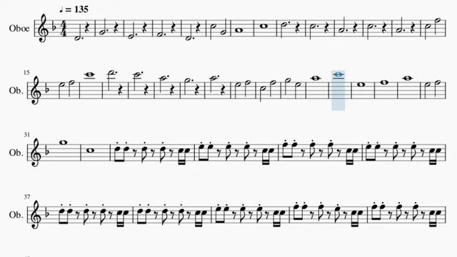 Oboe Sheet Music: How to play Team Potential (Haikyuu) by Shibuya Katsuo смотреть онлайн