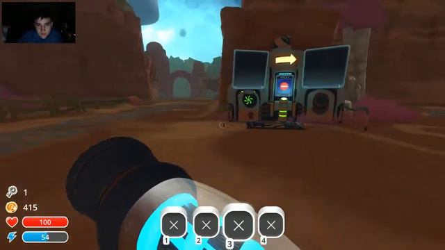 Building a corral & a silo (Slime Rancher ep 1) смотреть онлайн