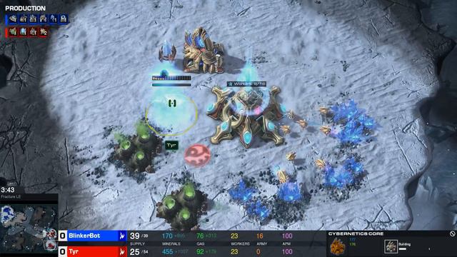 Starcraft 2 AI Ladder Tournament Day 1 смотреть онлайн