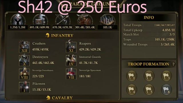 Stronghold 40 With 3.5k Stats Moderate Account ~ King of Avalon смотреть онлайн