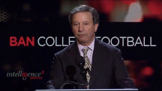 Debate: "Should We Ban College Football?" Robert Rosenkranz Introduction смотреть онлайн