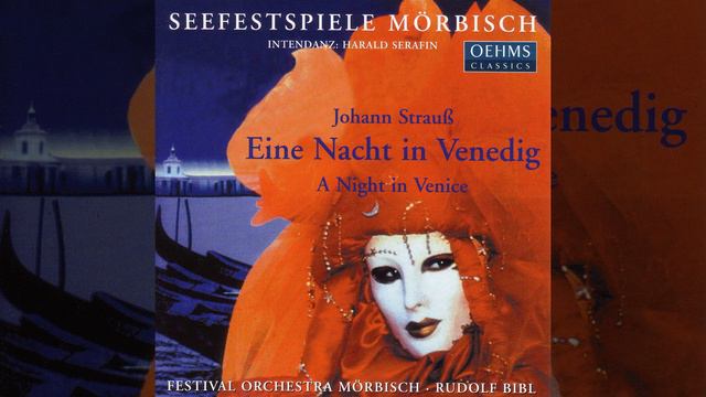 Eine Nacht in Venedig, Act I: Finale. Komm nur liebes Kind (Delacqua, Annina, Pappacoda,... смотреть онлайн